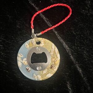 BEACH LIFE 🍻 Custom Resin Bottle Opener – Handmade & Personalized Barware 🍻